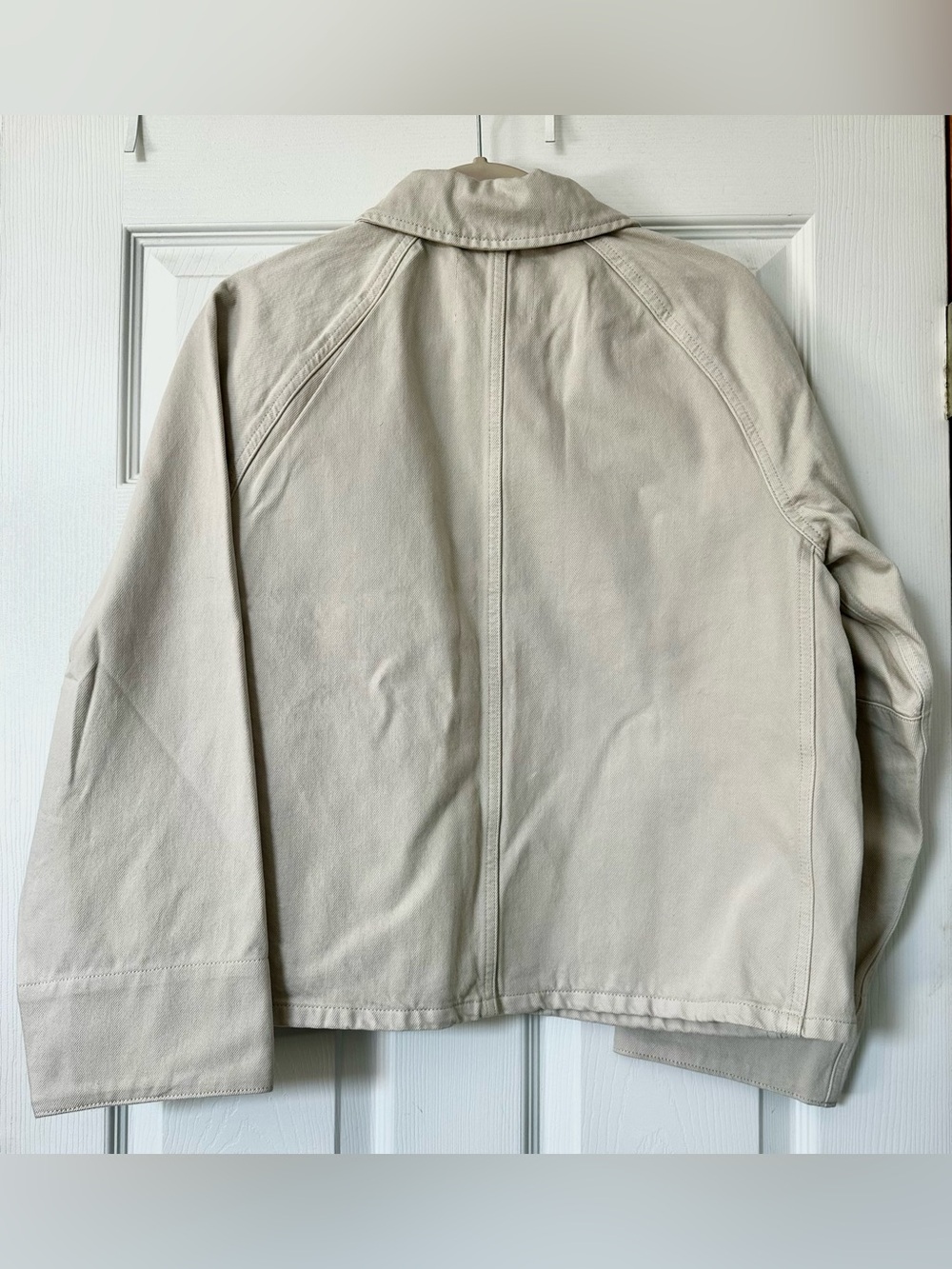 NWT! Everlane Cropped Denim Jacket - Picture 11 of 12